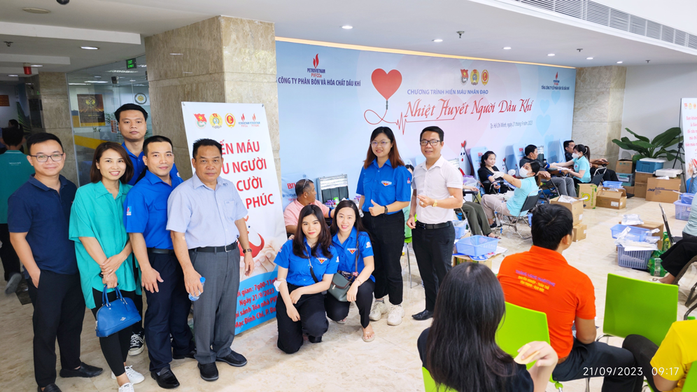 PVT Logistics tham gia chương trình hiến máu nhân đạo “Nhiệt huyết Người Dầu Khí” lần 2 năm 2023