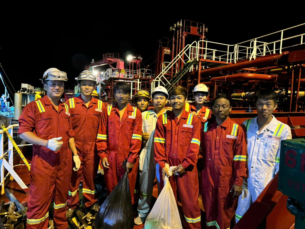 Three Myanmar sailors adrift at sea for 16 days rescued by Vietnamese tanker
