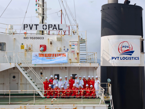 PVT LOGISTICS TIẾP NHẬN TÀU PVT OPAL – NÂNG CAO NĂNG LỰC VẬN TẢI